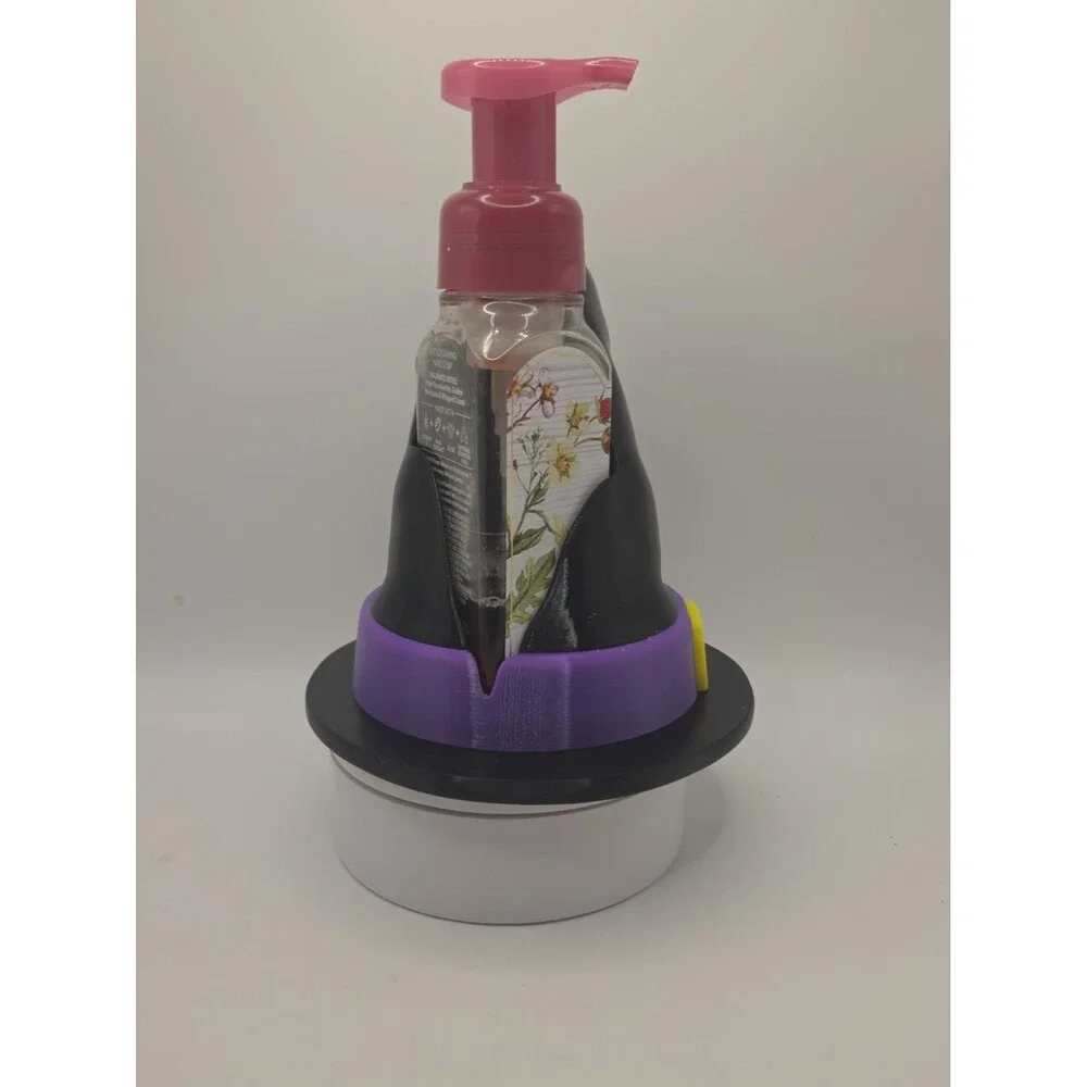 Halloween Witch Hat Soap Holder Sleeve Fits Bath Body Works Foaming Hand Soap